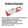 Reverse Tokyo Keycap Set - Kraken Keycaps