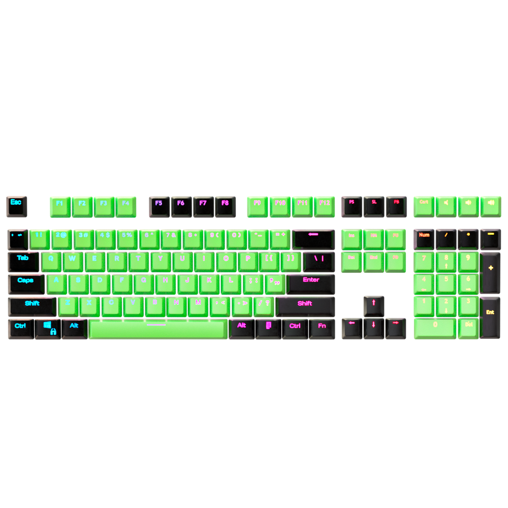 Toxic Keycap Set - Kraken Keycaps – Kraken Keyboards