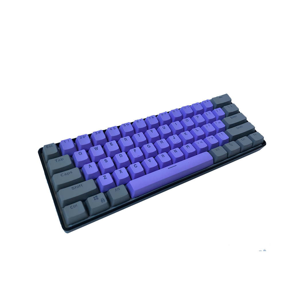 Purple Steel Keycap Set - Kraken Keycaps