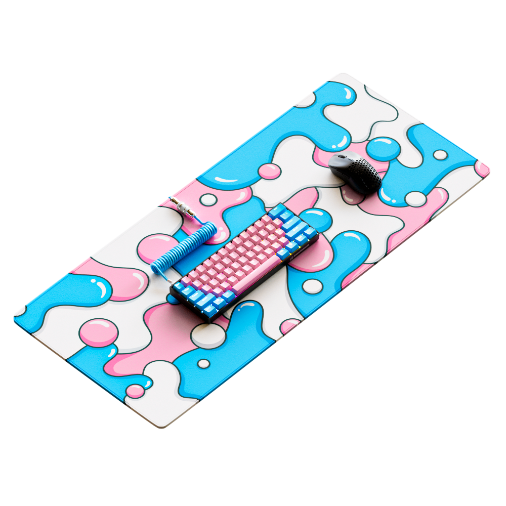 DRIP EDITION XXL Gaming Mouse Pad - COTTON CANDY