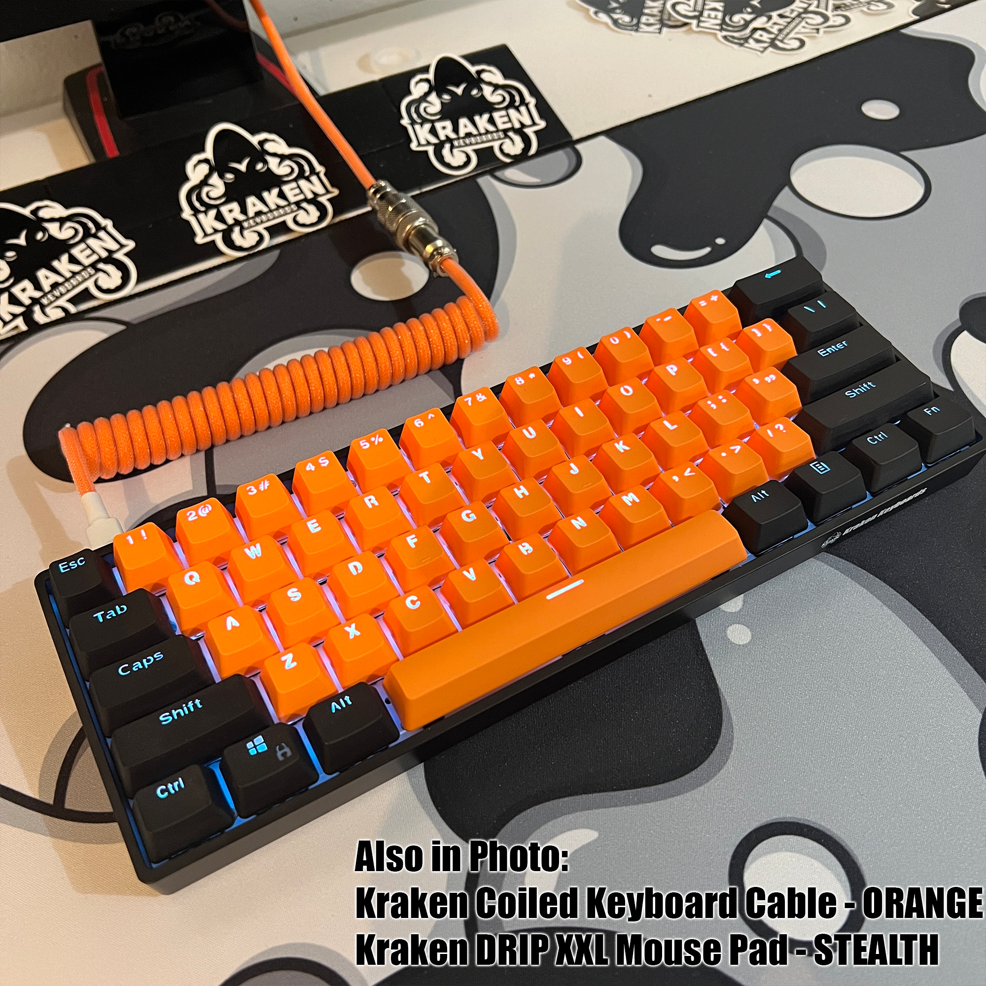 KRAKEN KEYBOARDS, Hot Swappable Mechanical Keyboards