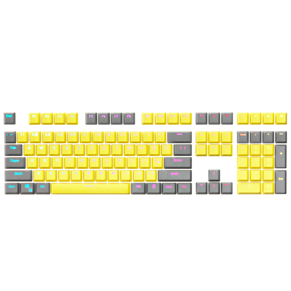 Custom Color Keycaps CHOOSE YOUR OWN COLORS - CUSTOM Keycap Set - Kraken Keycaps – Kraken ...