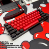 BRED Keyboard + COILED CABLE + MOUSE PAD Bundle