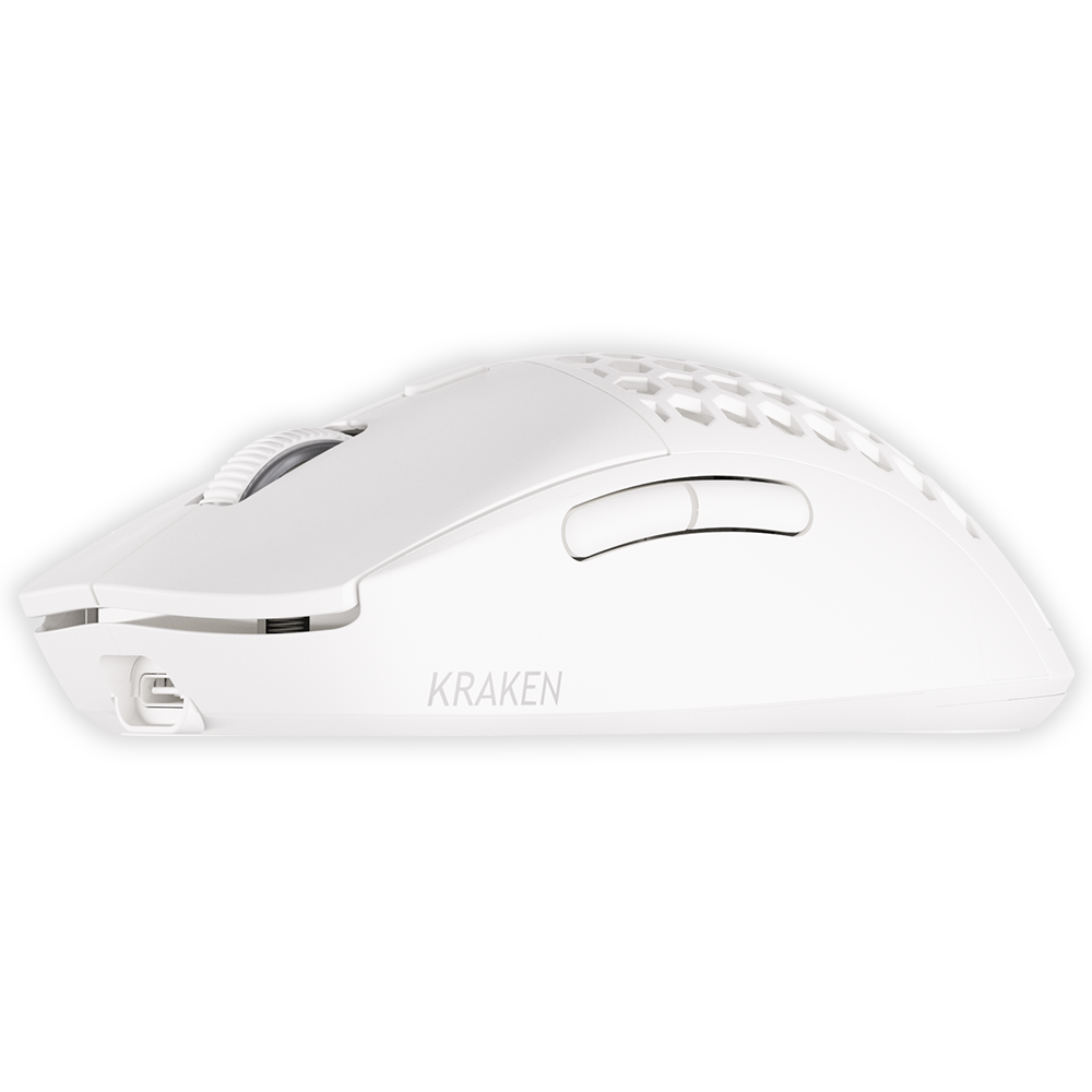 Kraken Aero - Ultra Lightweight Wireless Gaming Mouse - WHITE Kraken Aero - Ultra Lightweight Wireless Gaming Mouse - WHITE