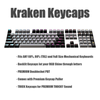 Reverse BRED Keycap Set - Kraken Keycaps
