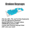 Ice Keycap Set - Kraken Keycaps