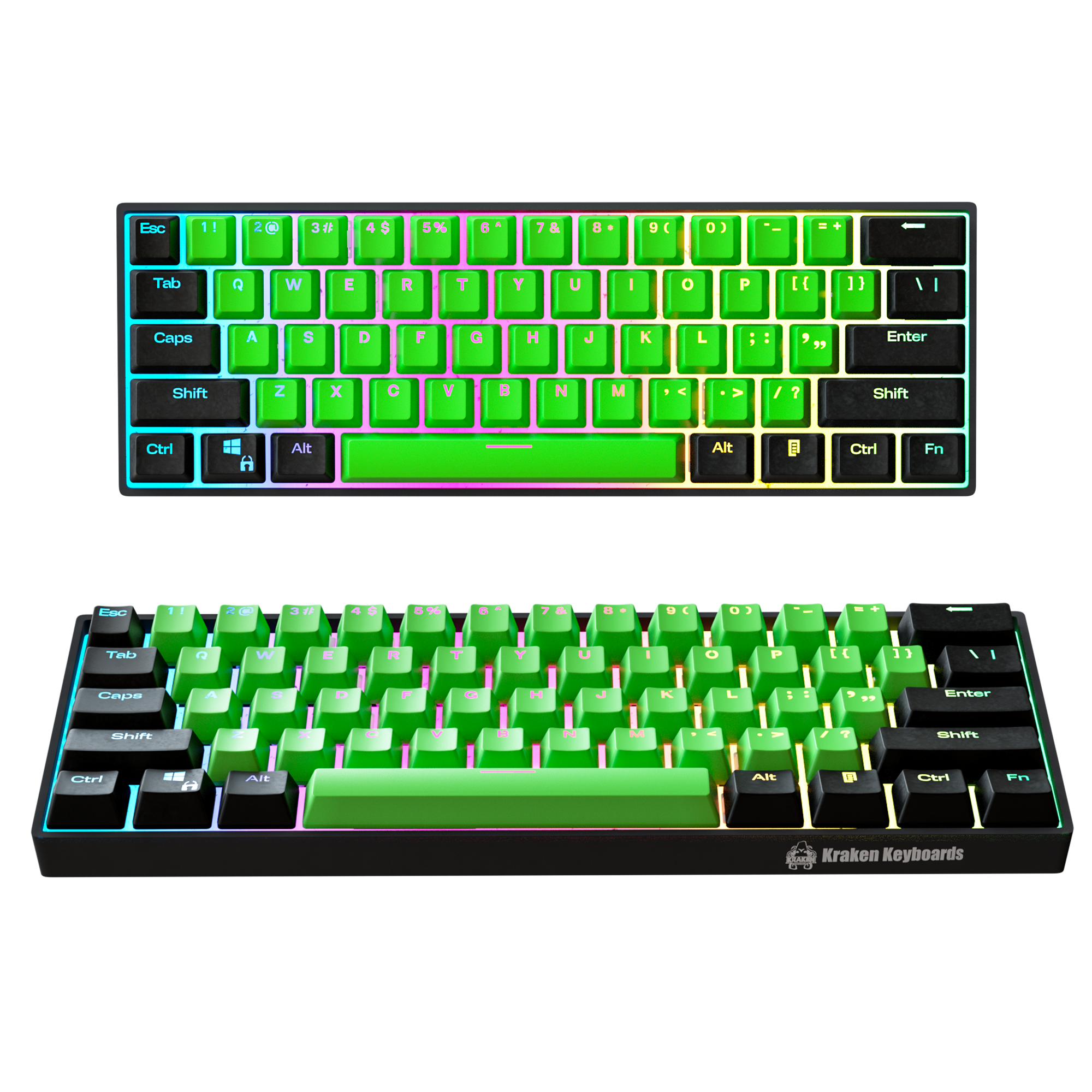 WOLF Edition, Kraken Pro 60% Mechanical Keyboard