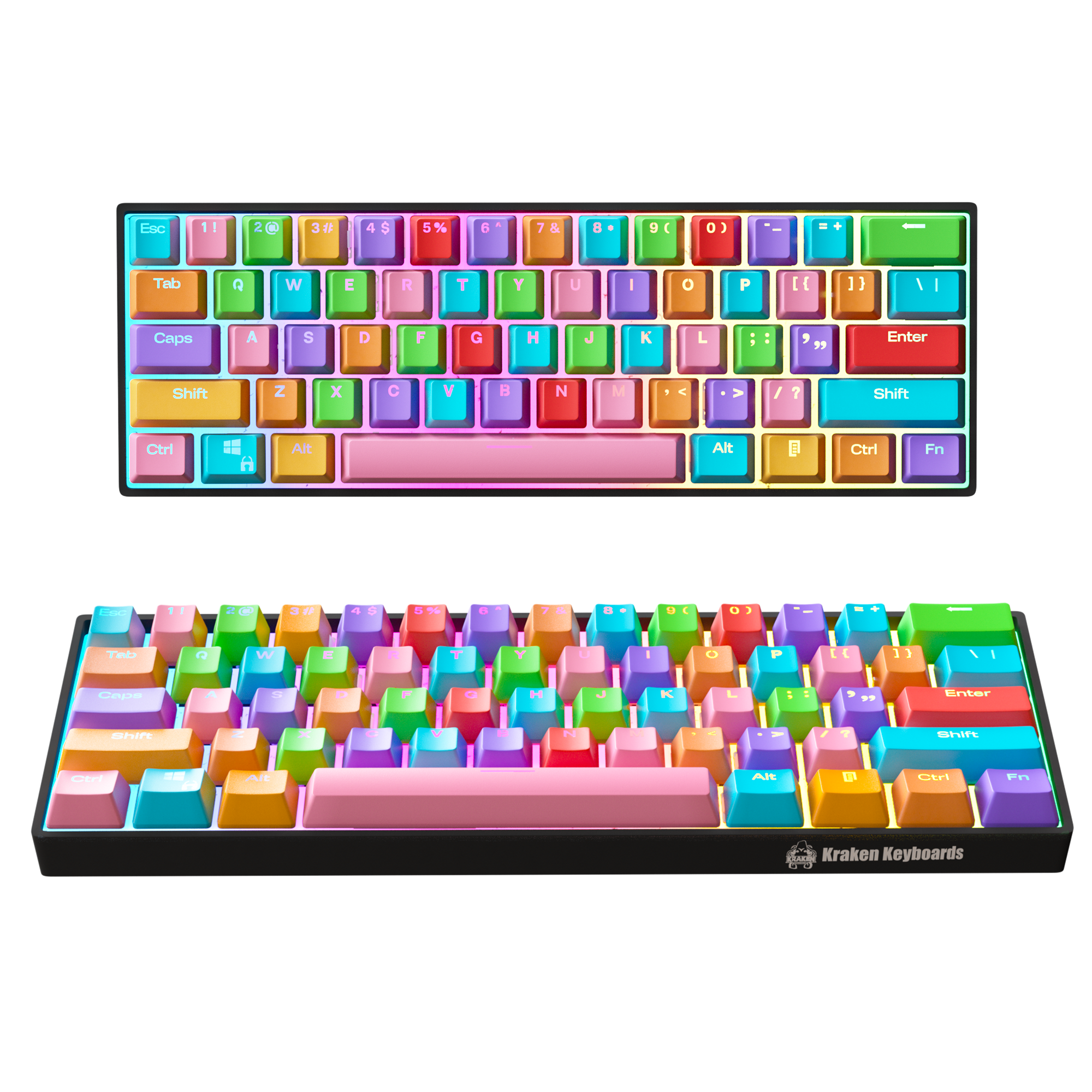 Colorful Keyboard For Infints Rainbow Keyboard