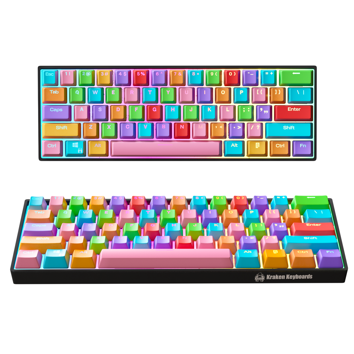 Colorful Computer Keyboards
