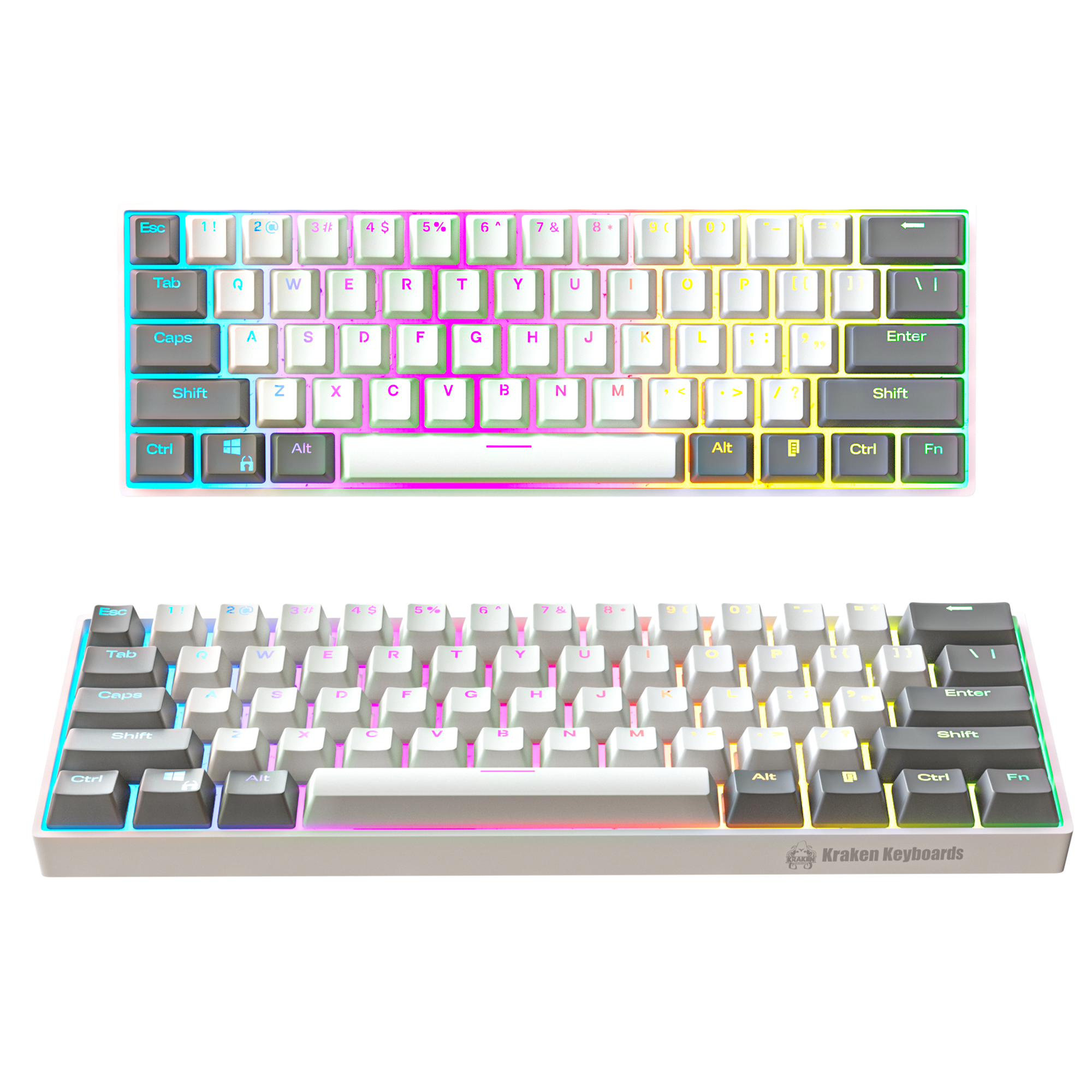 WOLF Edition Kraken Pro 60 Mechanical Keyboard KRAKEN