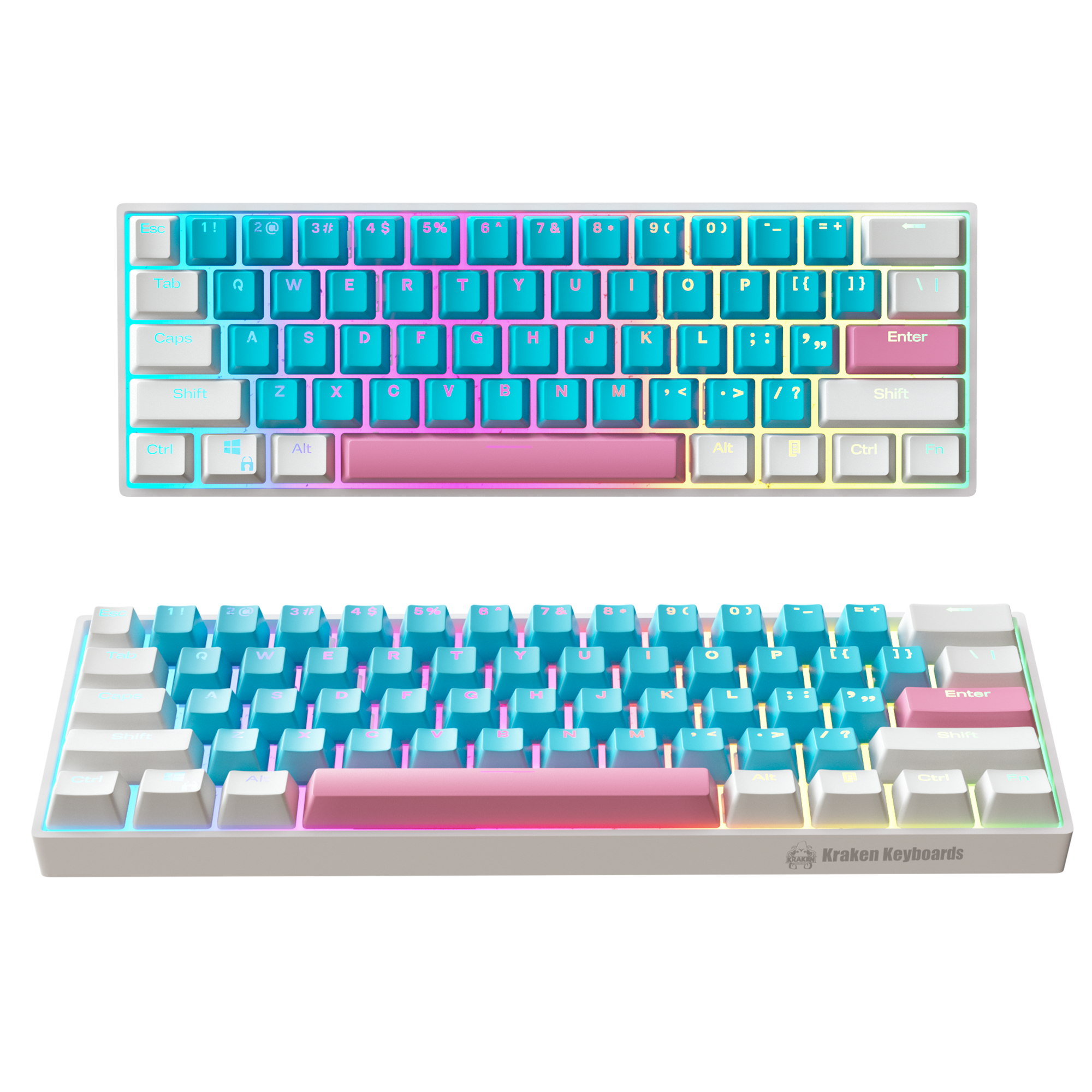 CANDY PAINT Edition | Kraken Pro 60% Mechanical Keyboard | KRAKEN CANDY PAINT Edition | Kraken Pro 60% Mechanical Keyboard | KRAKEN