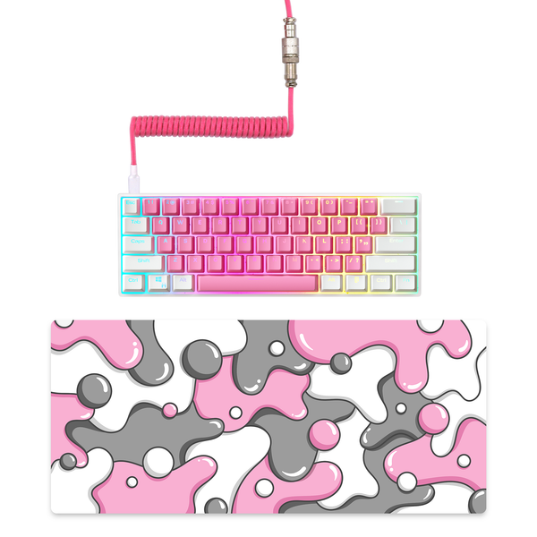Magic Keyboard & Mouse ＆充電ケーブル ピンク純正⭐︎ NEW Genuine