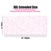 Kraken XXL Gaming Mouse Pad - White & Pink Tiger