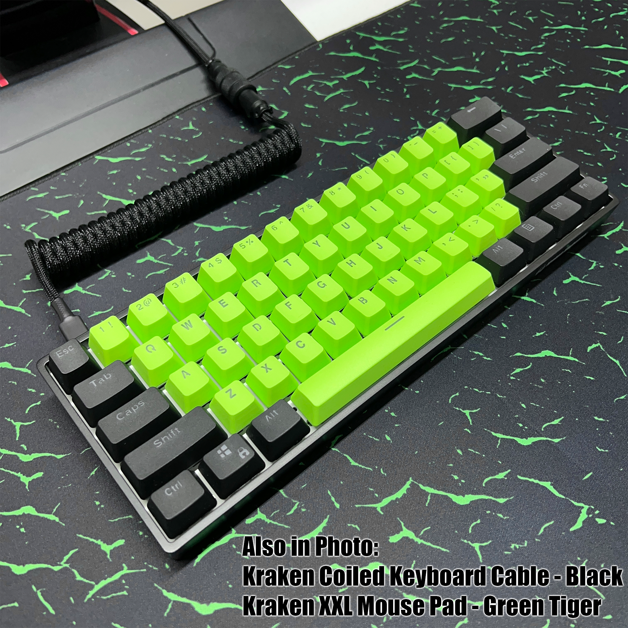 KRAKEN KEYBOARDS Black Lotus Edition Kraken Pro 60 | Black & Purple 60% HOT  SWAPPABLE Mechanical Gaming Keyboard for Gaming On PC, MAC, Xbox and