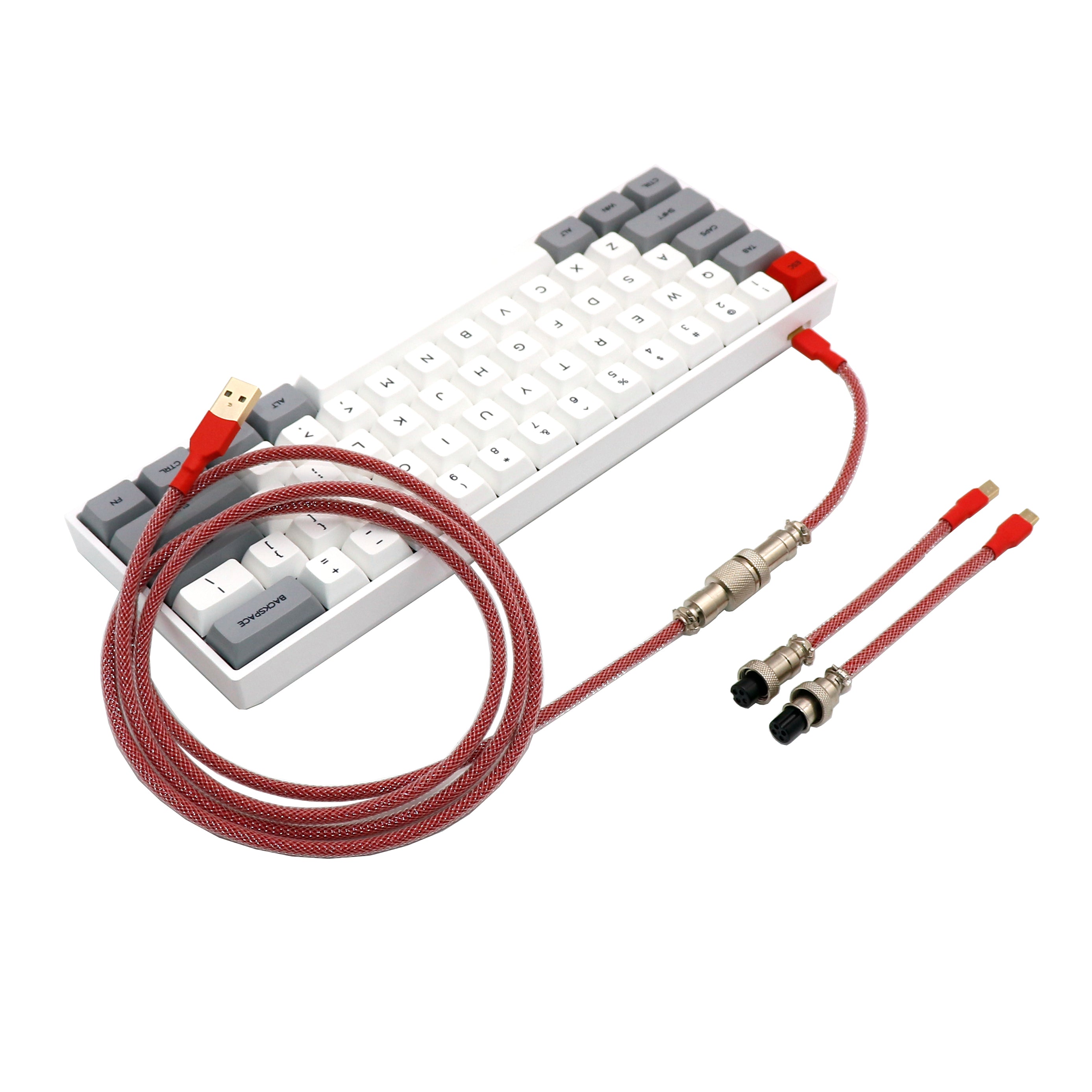 Cable Guide Keyboard Aviator Cable - Paracord Keyboard Cable | Kraken Keyboards