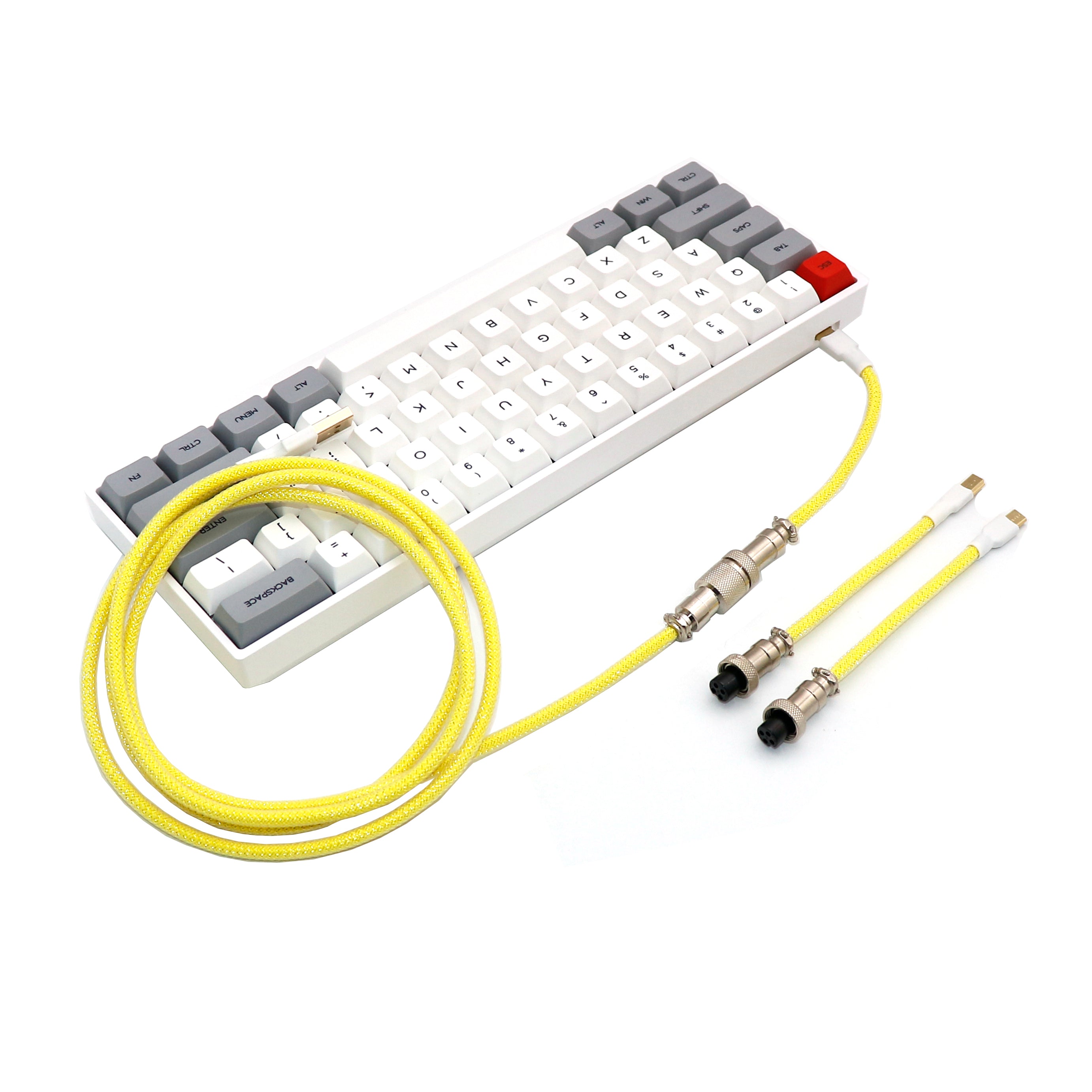 Cable Guide Keyboard Aviator Cable - Paracord Keyboard Cable | Kraken Keyboards