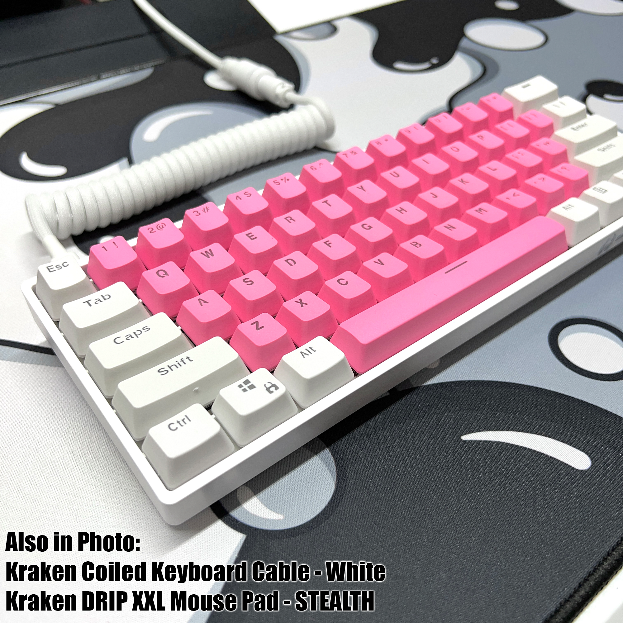 SAKURA EDITION Kraken Pro 60 Mechanical Keyboard